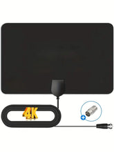 Smart Digital TV Antenna 2025 - HDTV Antenna With Super Strong Magnetic Base | Full 50 U.S. States Coverage | 360° Long-Range Reception For Local Channels